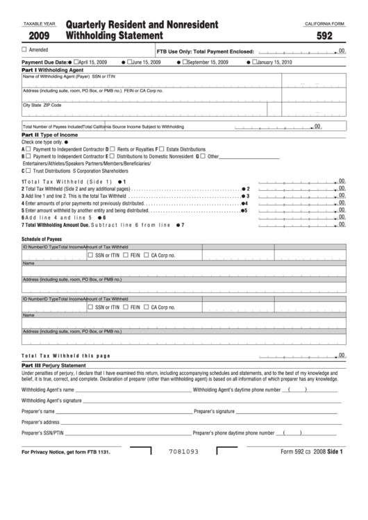 California State Withholding Fillable Form WithholdingForm