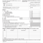 Form Ct 941 Connecticut Quarterly Reconciliation Of Withholding