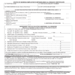 Form G 4 Download Fillable PDF Or Fill Online State Of Georgia Employee