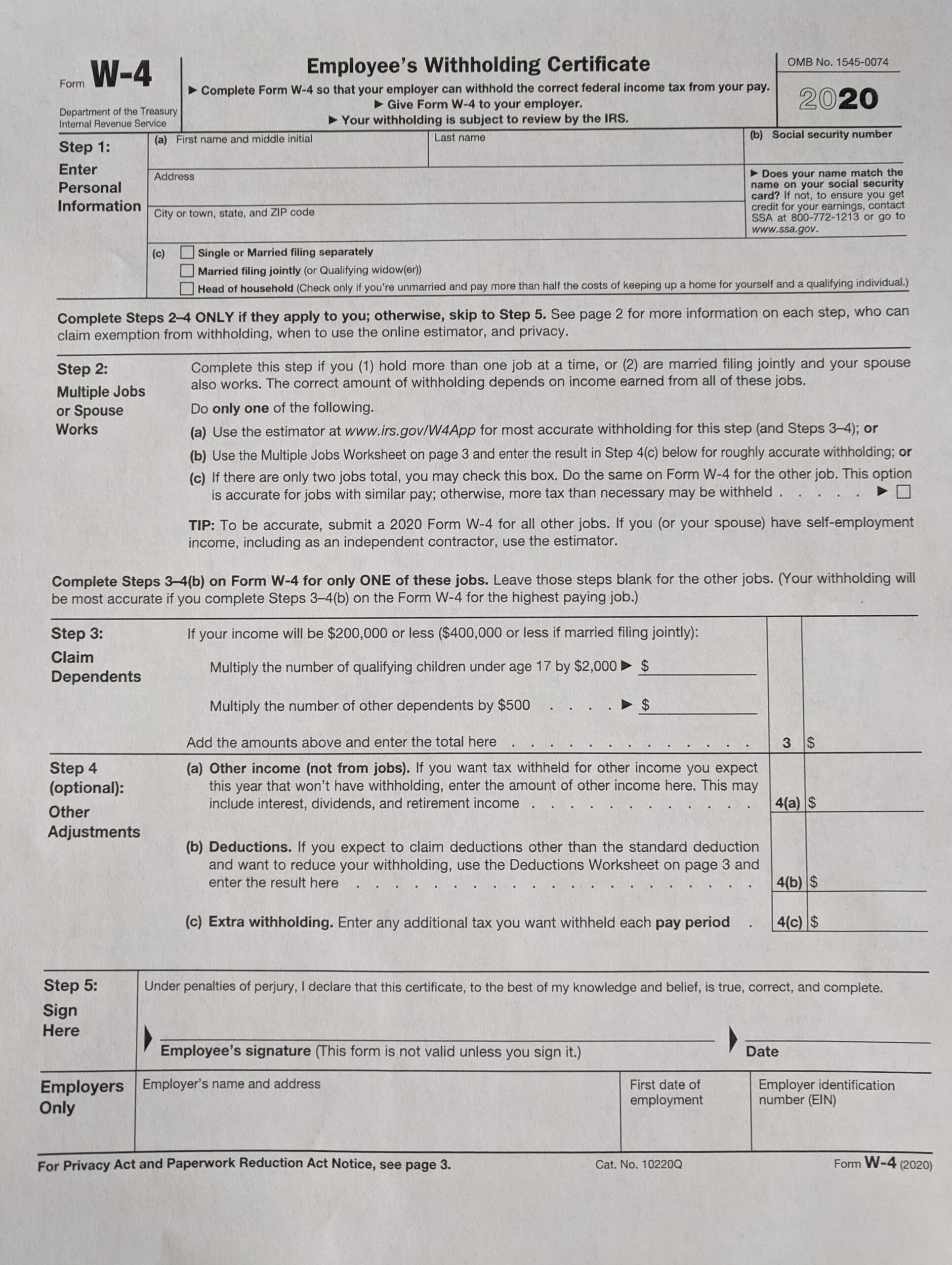 Iowa W 4 Form 2023 Printable Forms Free Online