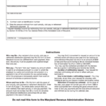 Maryland Withholding Tax Form WithholdingForm