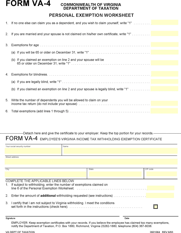 Virginia Withholding Form 2024 Rivy Vinita